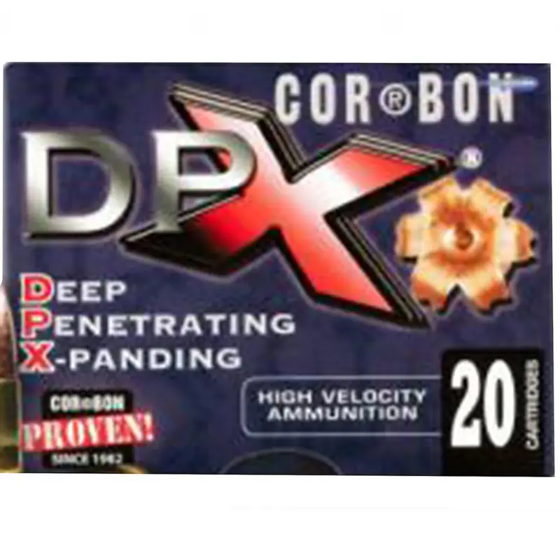 Cor-Bon DPX 9mm Luger 95GR HP 20 Rounds Bargain