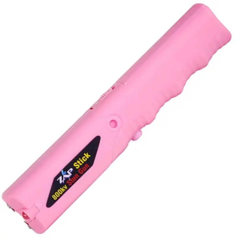 Brand New ZAP ZAPSTICK 800,000 Volt Stun Gun and LED Light with Batteries Pink