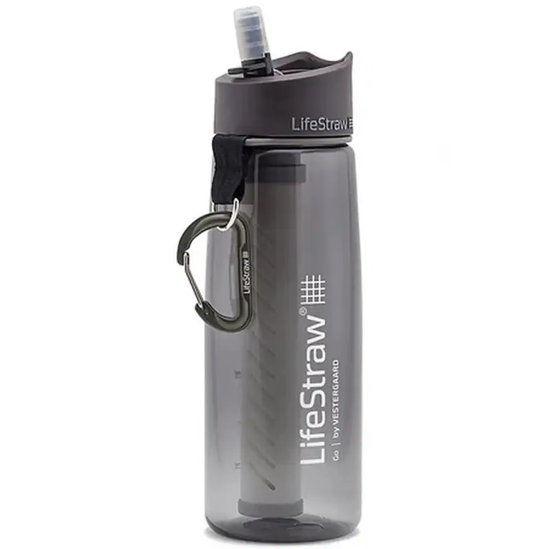 Low Price Lifestraw Go 22Oz Water Filter Bottle, Grey