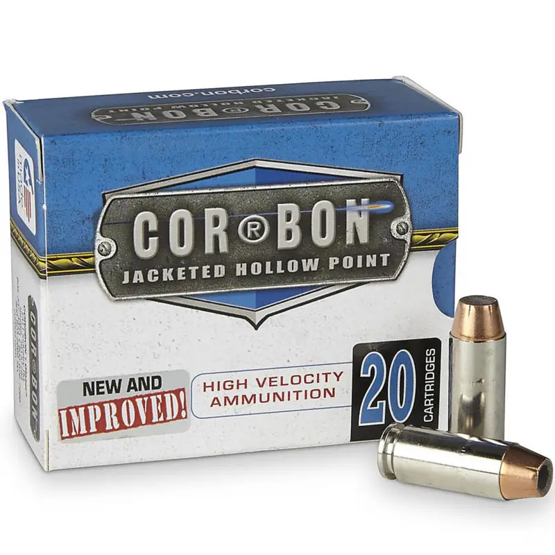 Direct From Factory Cor-Bon Self Defense 10mm Auto 150GR JHP 20 Rounds