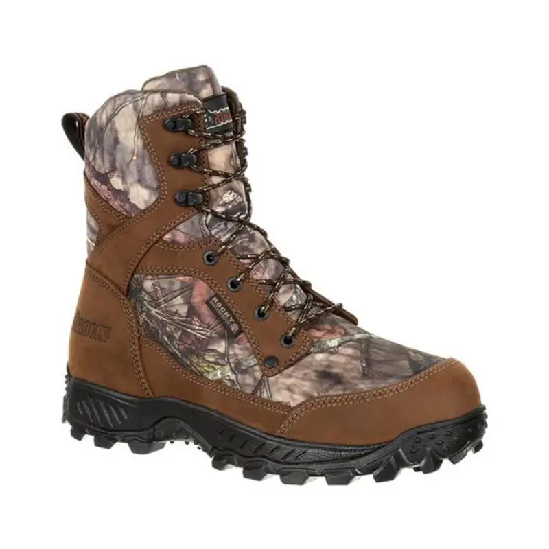 Rocky Ridge Top RKS0385 Men's 8" 400G Insulated Waterproof Camo Hiker Boots Top Pick