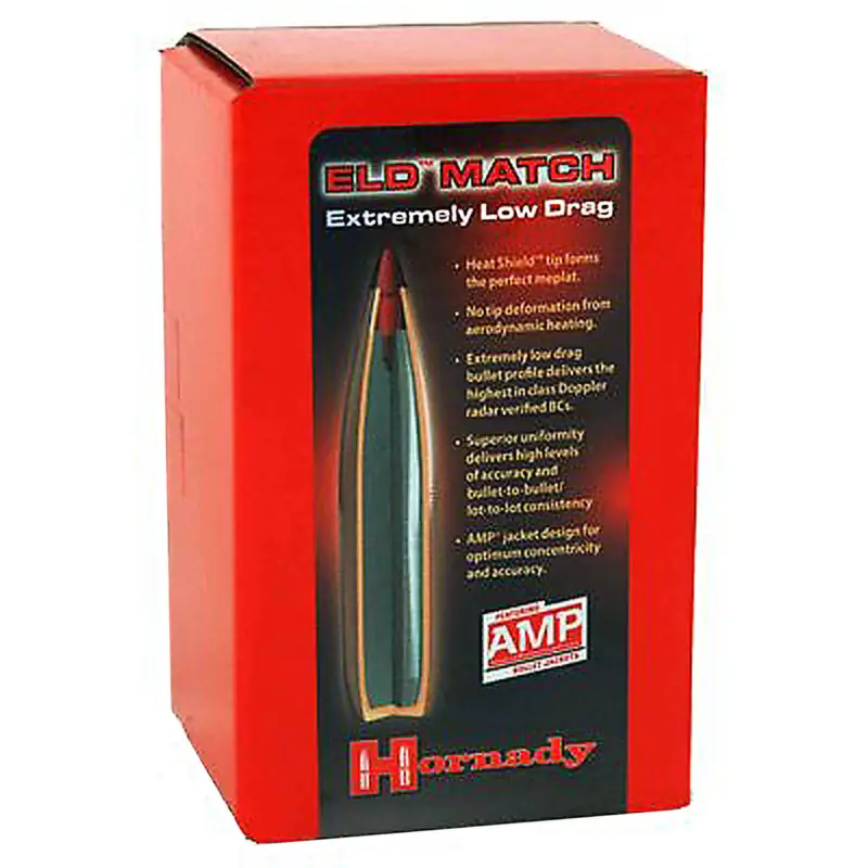 Top Pick HORNADY 28403 7MM .284 162 GR ELD MATCH 100 CT.