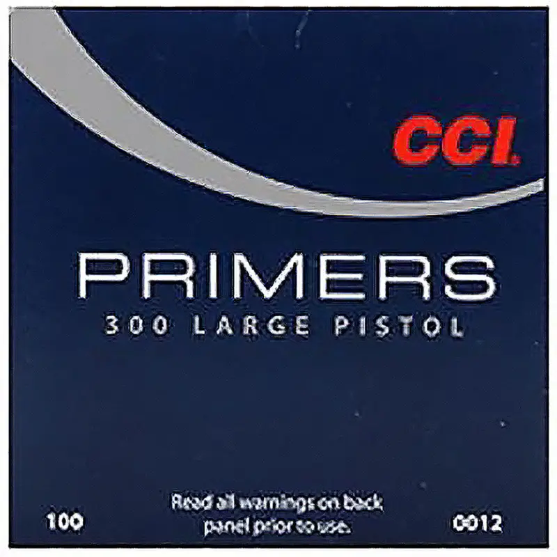 Price Drop CCI 300 STD LARGE PISTOL PRIMER 100 CT