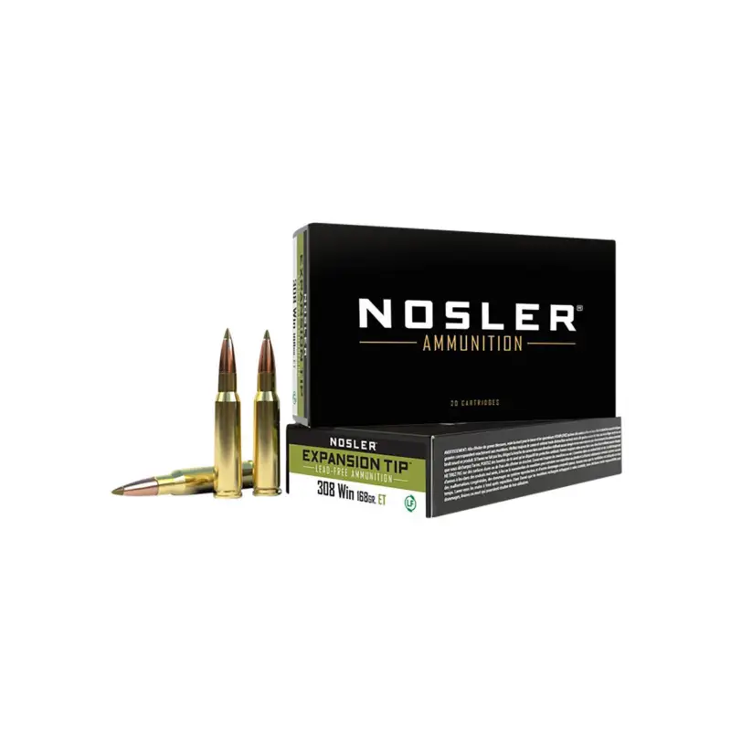 Weekend Sale Nosler 40035 E-Tip 308Win 168gr E Tip Lead Free 20 Per Box/10 Case