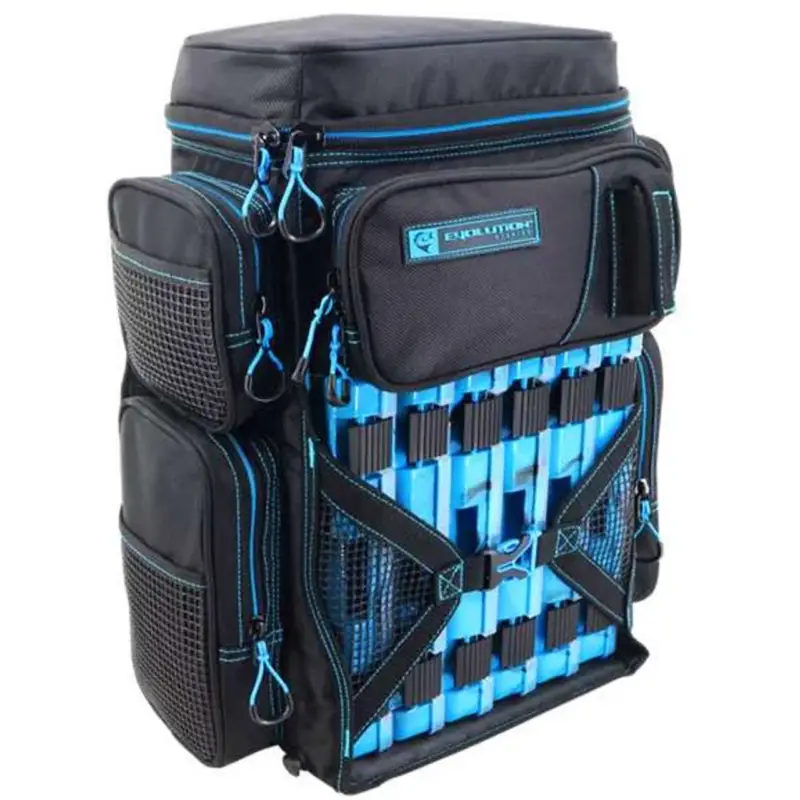 Evolution Outdoor 3600 Drift Series Tackle Backpacks Blue/Black Cheap
