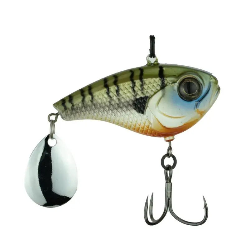 6th Sense Gyro Tail Spinner 3/4 oz. 4K Bluegill Latest