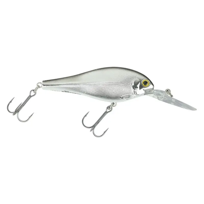 Clearance Bandit Walleye Shad 2 11/16" Chrome Black Back
