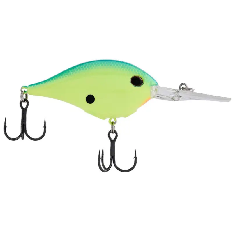 Genuine Berkley Dime 2" Blue Chartreuse
