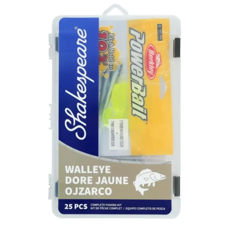 Shakespeare Catch More Fish Walleye Kit Certified