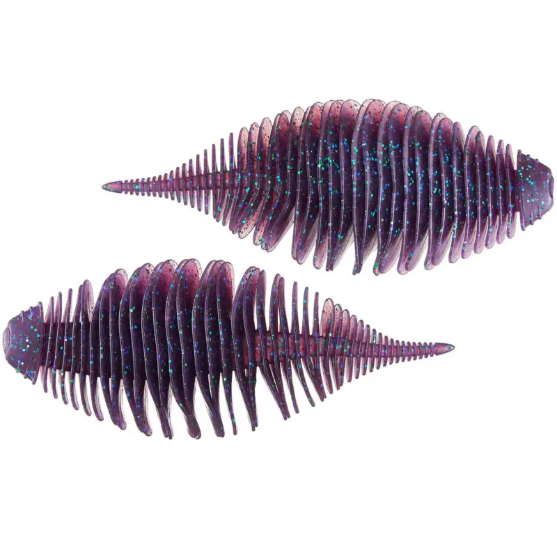 Mega Sale Geecrack Bellows Gill Creature Bait 5.8" 3 Pack Electric Grape