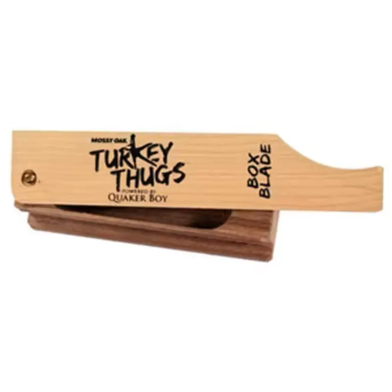 Professional Grade Quaker Boy Turkey Thugs The Box Blade Box Turkey Call