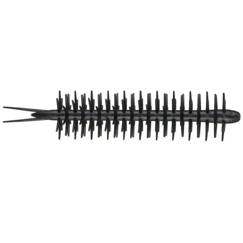 In Demand SPRO Coike Straight Elastomer Creature Bait 110mm Black Solid