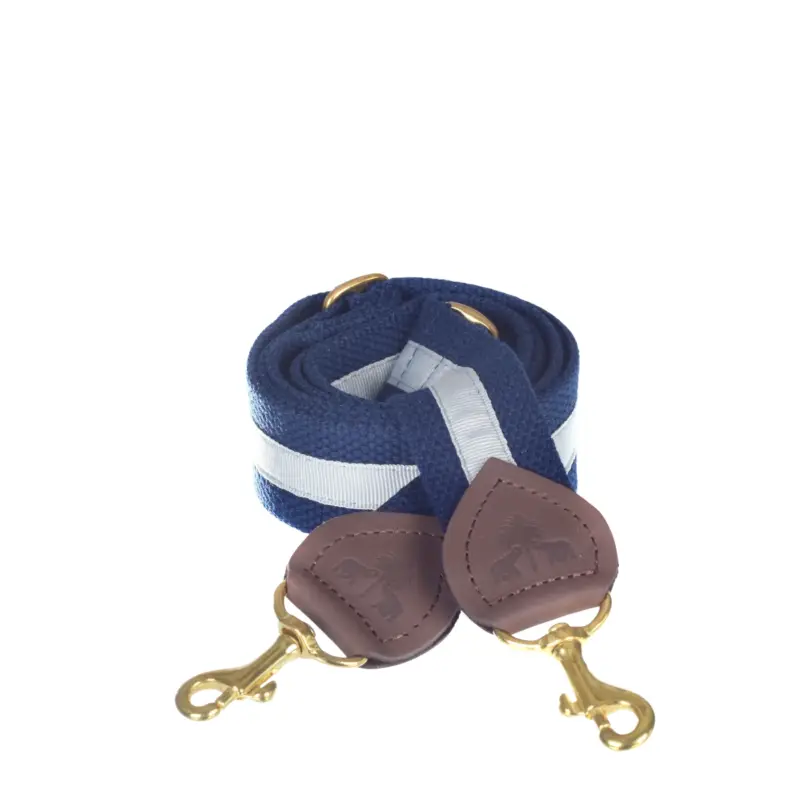 Trusted Brand Shoulder Strap Navy & Neon Orange