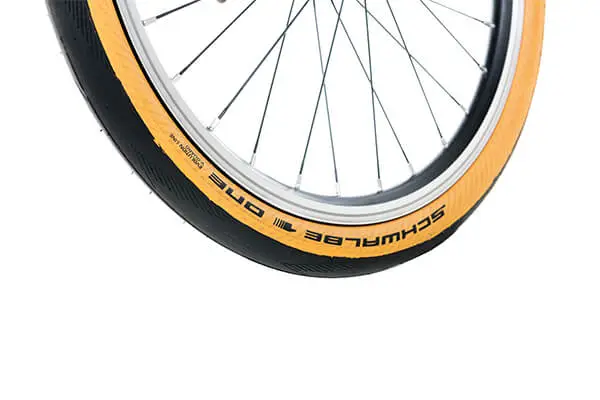 Schwalbe One Tanwall Tyre for Brompton Place Order