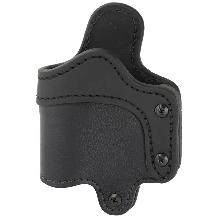 1791 Gunleather Ultra Custom Light Bearing | OWB Belt Holster | FitsSub-Compact Semi-Auto Pistols w/Light | Matte Finish | NightSky Black Leather | Right Hand | UCLB-C-NSB-R Luxury