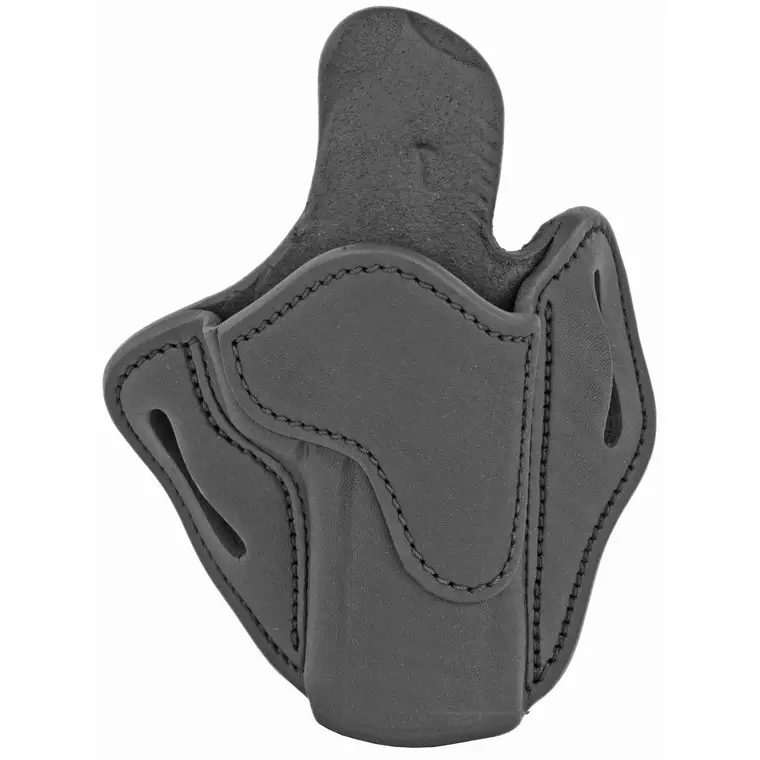 1791 Gunleather OR Optic Ready | Belt Holster | Right Hand | Black Leather | Fits Walther PPQ | Beretta 92 | FN FIVE-SEVEN USG and MK2 | OR-BH2.4-SBL-R Genuine