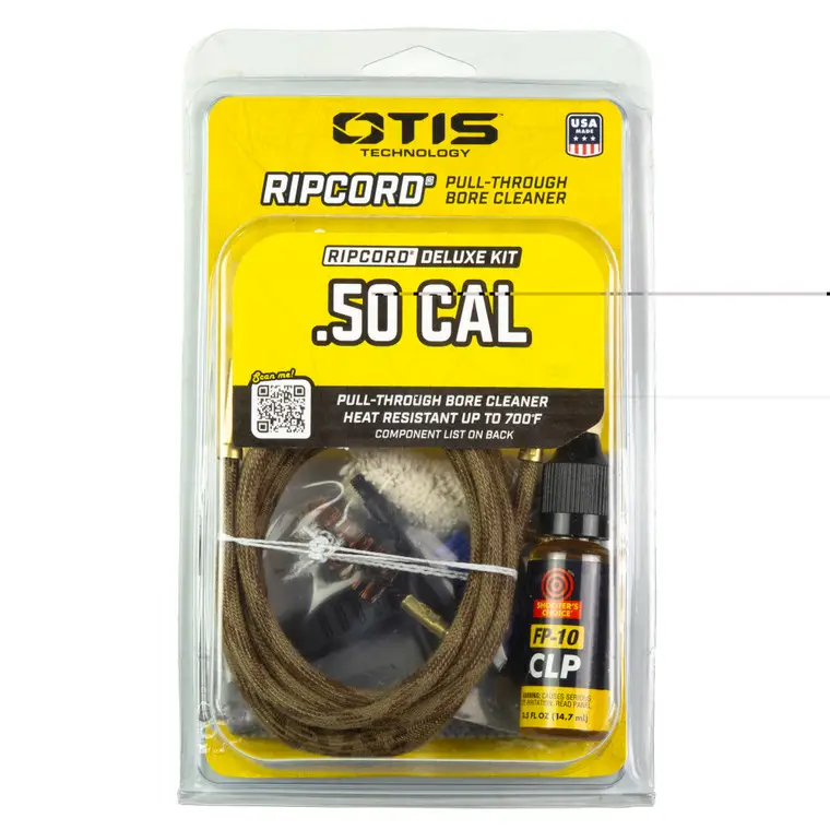 Low Price Otis Technology Ripcord Deluxe | Cleaning Kit | For 50 Caliber | FG-RCD-550