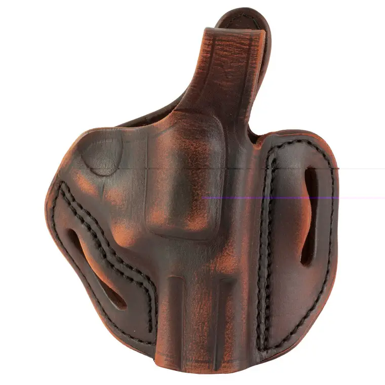 1791 Gunleather Revolver Thumbreak | 2S | OWB Belt Holster | Fits K-Frame Sized Revolvers | Vintage Leather | Right Hand | RVHX-2S-VTG-R Hot Picks