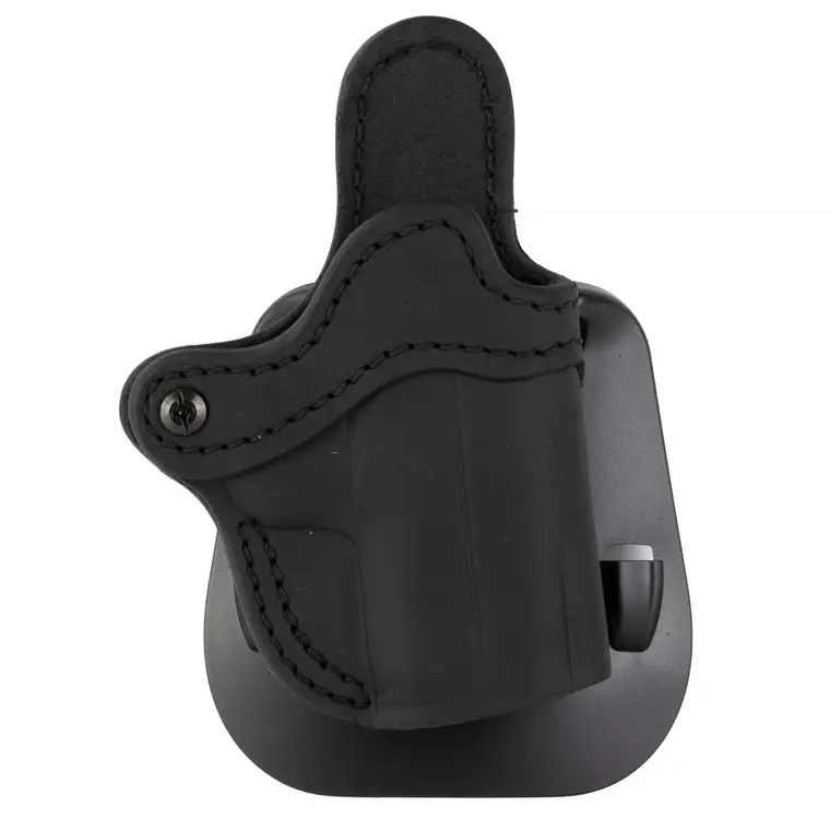 1791 Gunleather PDH-C Optic Ready | OWB Paddle Holster | Fits Optic Ready Sub-Compact Size Pistols | Matte Finish | Stealth Black Leather | Right Hand | OR-PDH-C-SBL-R In Demand