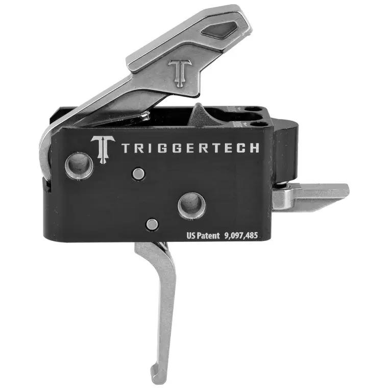 TriggerTech Trigger | 3.5LB Pull Weight | Fits AR-15 | Competitive Flat Trigger | Two Stage | Stainless Finish | Includes Installation Tools | Instruction Book | & Patch | AR0-TBS-33-NNF Secure Checkout