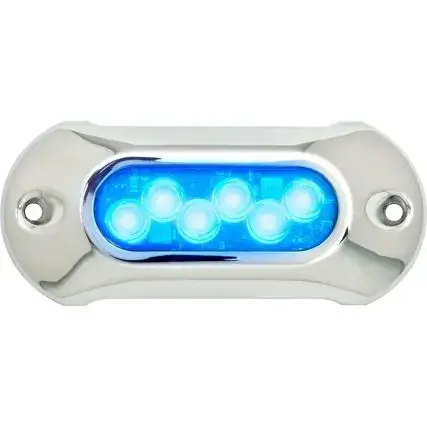 Attwood Light Armor Underwater Led Light - 6 Leds - Blue While Supplies Last