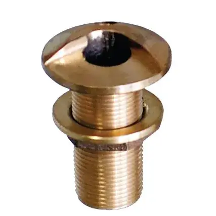 Genuine Groco 3/4" Bronze High Speed Thru-Hull Fitting W/Nut