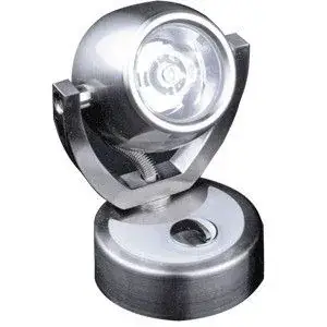 Lunasea Wall Mount Led Light W/Touch Dimming - Warm White/Brushed Nickel Finish - Rotating Light New Release