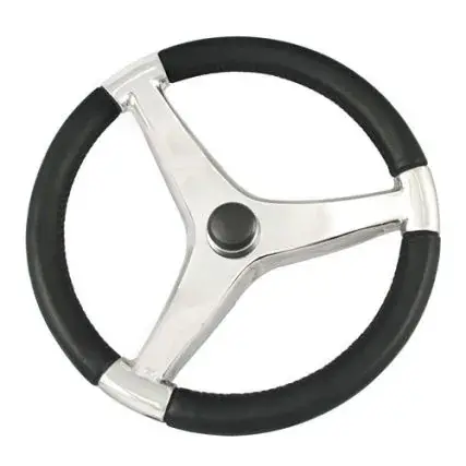 Schmitt Evo Pro 316 Cast Stainless Steel Steering Wheel - 13.5"Diameter Special Discount