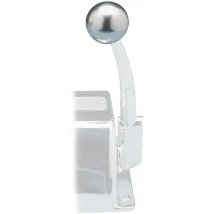 Must Have Rupp Control Knob Silver For Morse Controls (3/8-24 Thread)