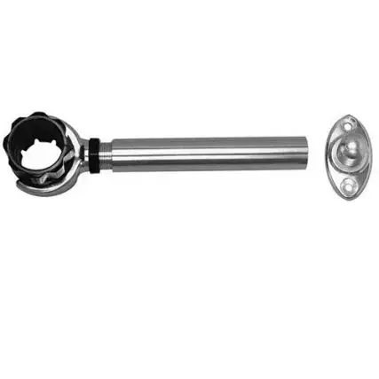 Rupp Threaded Antenna Support W/6" Flat Mount & 1.5" Collar Trending