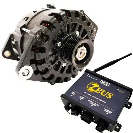 Cheap Arco Zeus A275l 3.15 Alternator W/Isolated Ground (Common Rail), Terminal Block & Zeus High-Energy Alternator Regulator