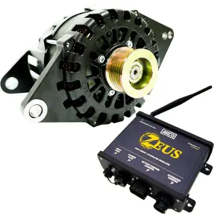 Arco Zeus 24v 7kw J180 4" Alternator W/Isolated Ground & Zeus High-Energy Alternator Regulator Limited Offer
