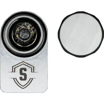 Secure Outdoors Elite Lock - Single - Minn Kota Qrb - Silver Certified
