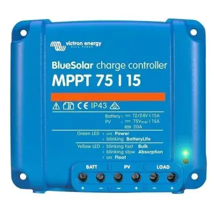 Victron Bluesolar Mppt Charge Controller - 75v - 15amp Budget