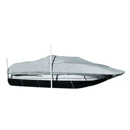 Carver Performance Poly-Guard Styled-To-Fit Boat Cover F/20.5' Sterndrive Deck Boats W/Walk-Thru Windshield - Grey Price Drop