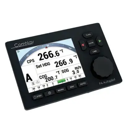 High Quality Comnav P4 Color Pack - Fluxgate Compass & Rotary Feedback F/Commercial Boats *Deck Mount Bracket Optional