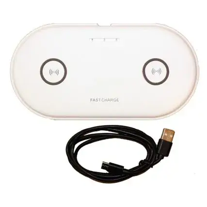 Lunasea Dual Qi Charge Pad - Usb Powered (Power Supply Not Included) Must Have