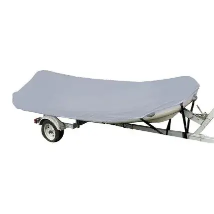 Carver Poly-Flex Ii Styled-To-Fit Boat Cover F/10.5' Blunt Nose Inflatable Boats - Grey Limited Offer