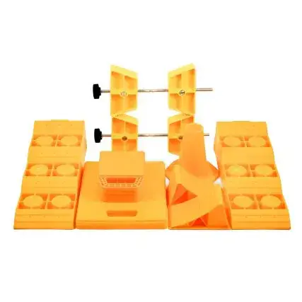 Fresh Stock Camco Rv Stabilization Kit W/Duffle Deluxe *14-Piece Kit