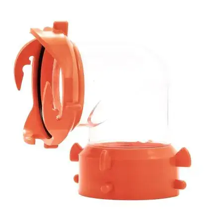 Hassle-Free Returns Camco Rhinoflex 90-Degree Swivel Fitting Clear