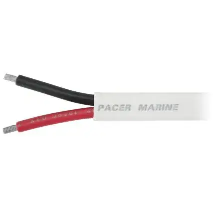 Pacer 18/2 Awg Duplex Cable - Flat Cable - Red/Black - 250' Place Order