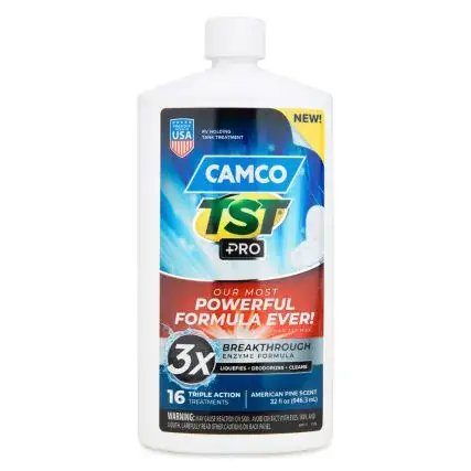 Camco Tst Pro Rv Holding Tank Treatment - American Pine - 32oz Premium