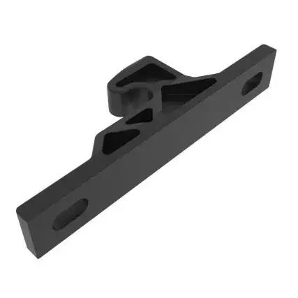 Southco Push-To-Close Latch Keeper, Rivet/Screw (Thru-Hole) Mounting, Plastic, Black Authentic