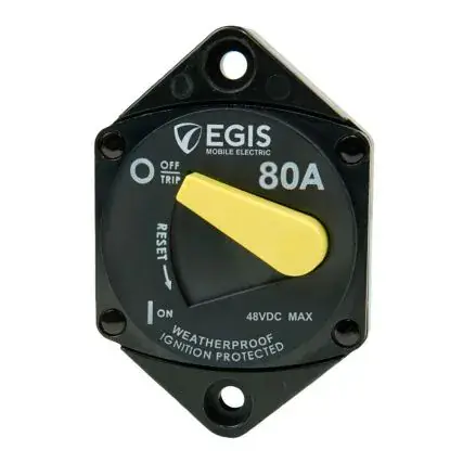 Cheap Egis 80a Circuit Breaker - 87 Series - Panel Mount