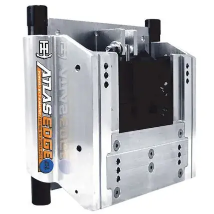 Seasonal Sale T-H Marine Atlas Edge 8" Set Back Hydraulic Jack Plate - Classic - Silver