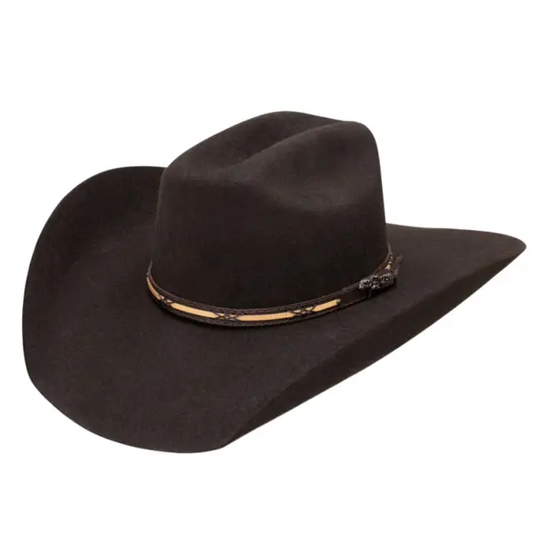 RESISTOL 4x Amarillo Sky Chocolate Cowboy Hat (RWAMSK-304122) Free Returns