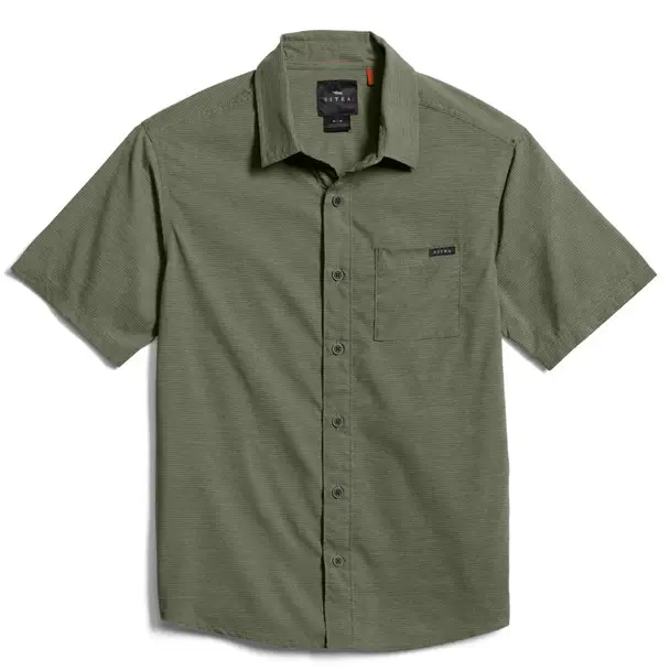 Cheap SITKA Mojave Olive Green SS Shirt (600182-OLV)