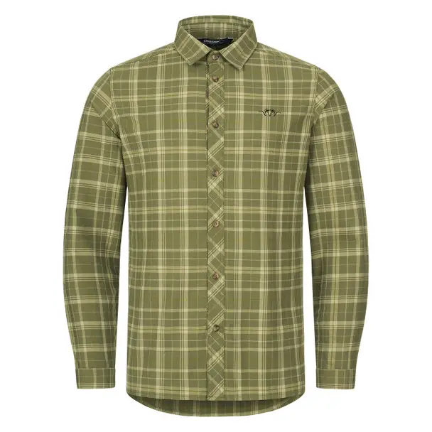 BLASER Men's TF Olive/Beige Shirt 20 (121013-140/524) Price Cut