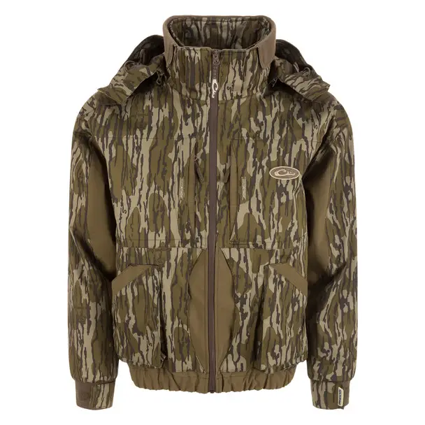 Buy Today DRAKE Men's LST Reflex 3-in-1 Plus 2 Mossy Oak Bottomland Jacket (DW1050-024)
