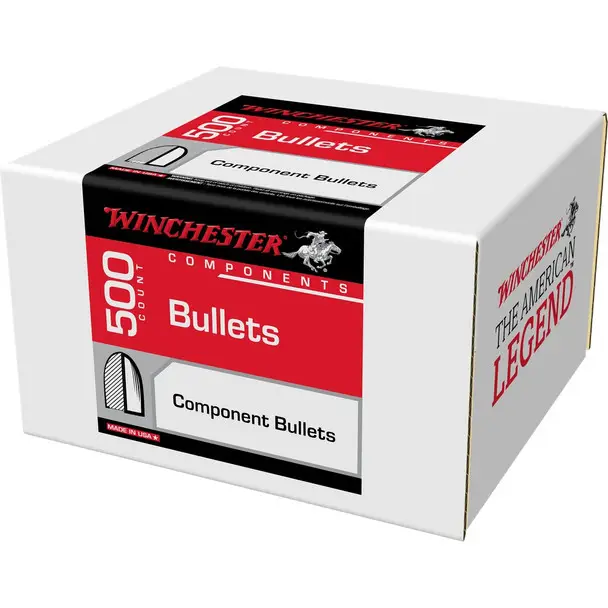Next Day Delivery WINCHESTER AMMO Components 40 S&W/10mm 180Gr 100rd Full Metal Jacket Truncated Cone Bullets (WB40TC180X)